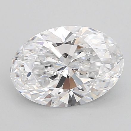 Lab Grown Diamond Lab-grown 3,1Ct D-IF Oval - IGILG764608458 1