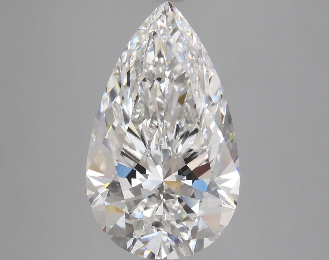 Lab Grown Diamond Lab-grown 4,71Ct F-VS1 Pear - IGILG613348242 1
