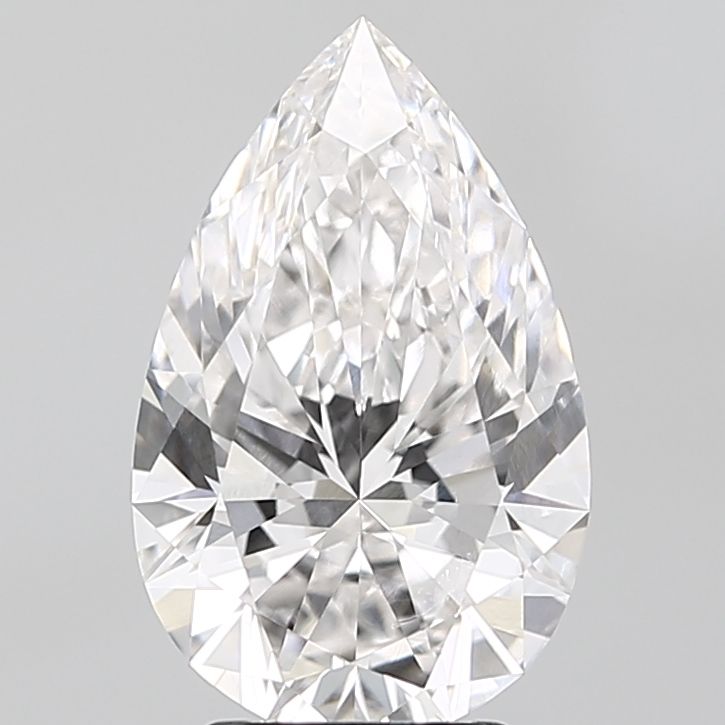 Lab Grown Diamond Lab-grown 2,89Ct F-VVS1 Pear - IGILG682504612 1