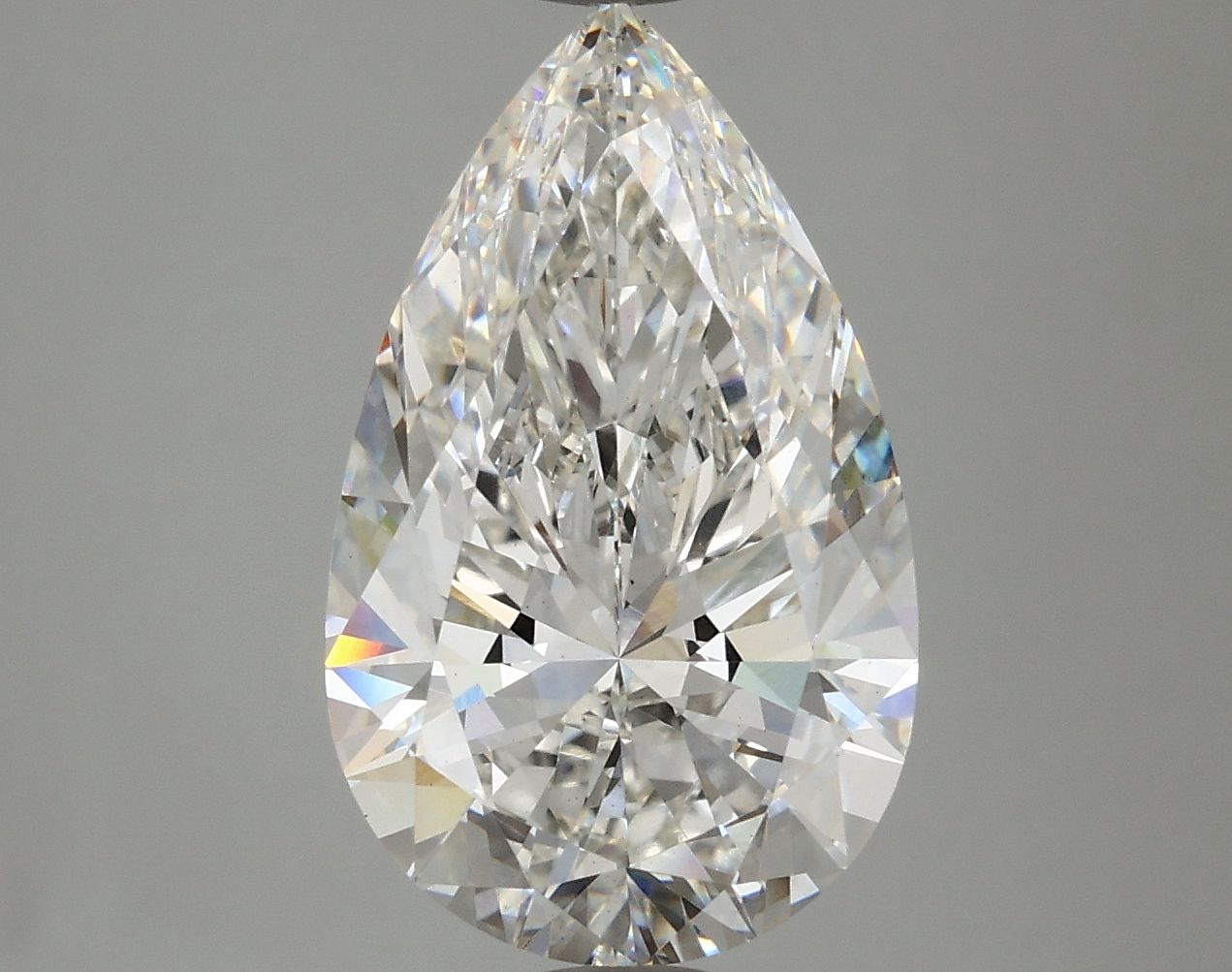 Lab Grown Diamond Lab-grown 4,54Ct F-VS1 Pear - IGILG612300861 1