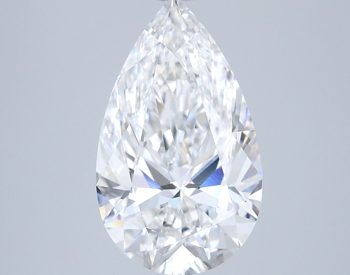 Lab Grown Diamond Lab-grown 3,71Ct F-VS1 Pear - GIA2526719029 1