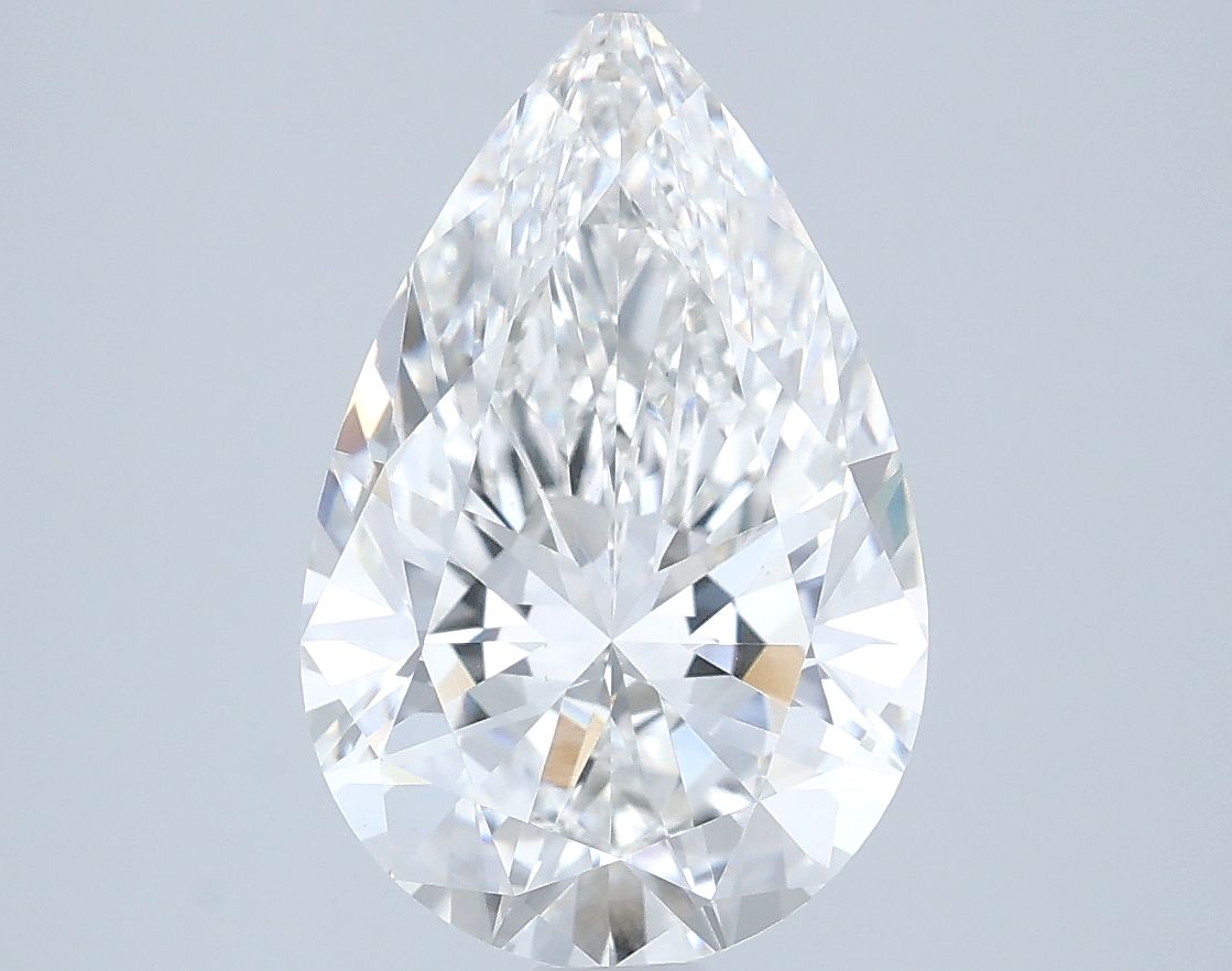 Lab Grown Diamond Lab-grown 2,56Ct F-VS1 Pear - IGILG729551153 1