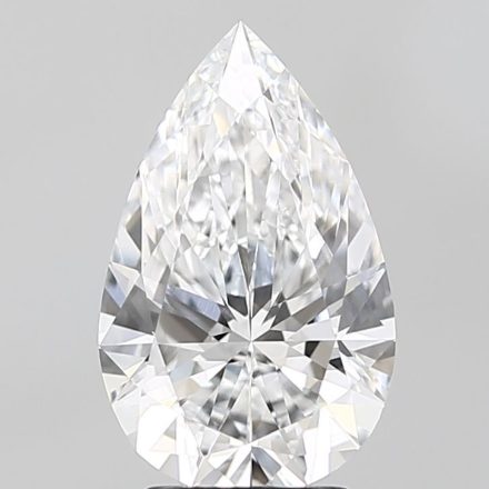 Lab Grown Diamond Lab-grown 2,65Ct D-VVS1 Pear - IGILG687526422 1