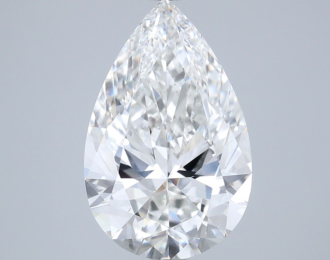 Lab Grown Diamond Lab-grown 3,75Ct F-VS1 Pear - IGILG716506396 1