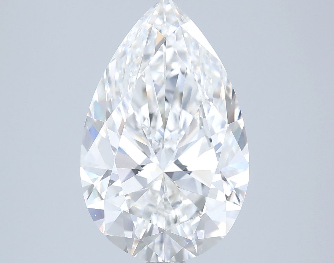 Lab Grown Diamond Lab-grown 3,53Ct F-VS1 Pear - IGILG763660651 1