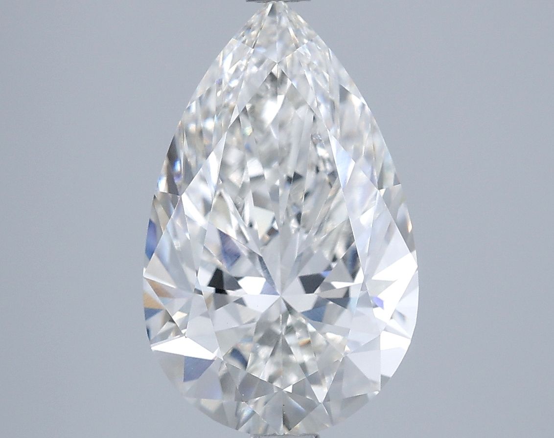 Lab Grown Diamond Lab-grown 3,54Ct F-VVS2 Pear - IGILG722504820 1