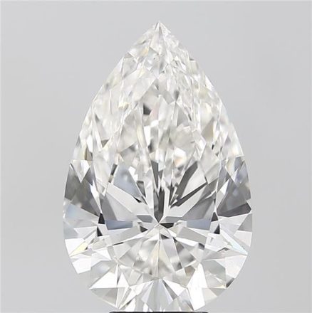 Lab Grown Diamond Lab-grown 6,1Ct F-VS1 Pear - IGILG804624351 1