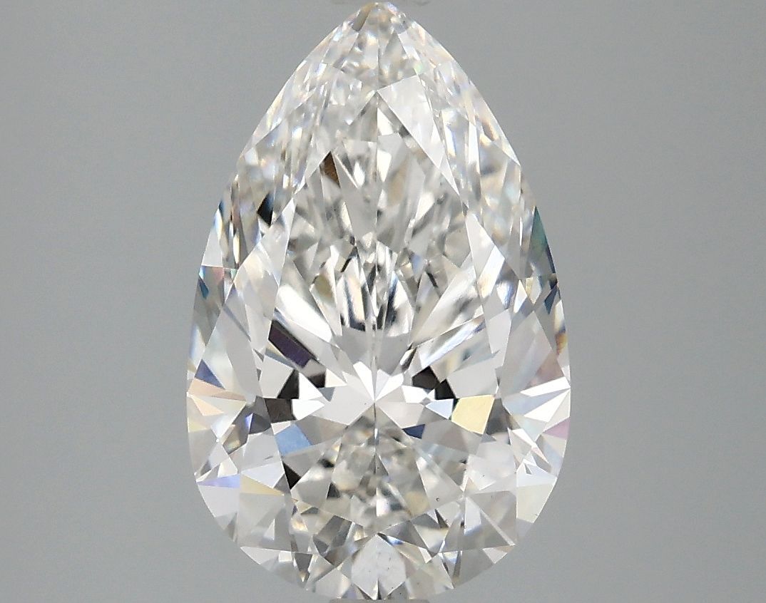 Lab Grown Diamond Lab-grown 3,08Ct F-VS1 Pear - IGILG749503855 1
