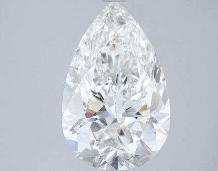 Lab Grown Diamond Lab-grown 3,57Ct F-VVS1 Pear - IGILG789618186 1