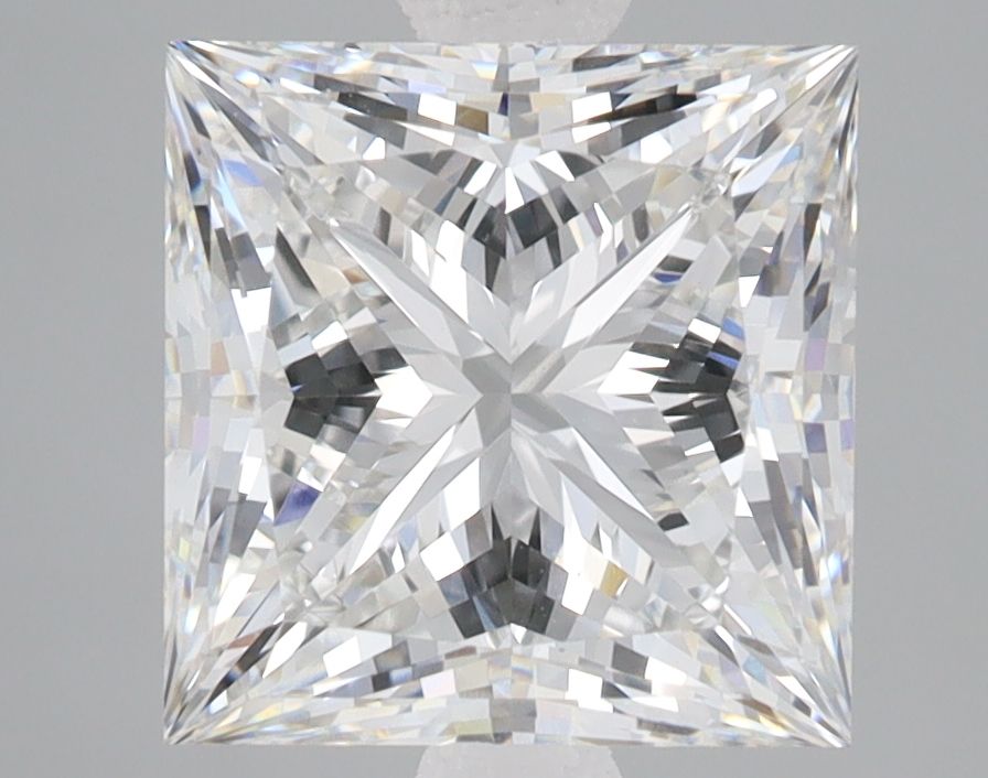 Lab Grown Diamond Lab-grown 4,05Ct F-VVS2 Princess - IGILG801615394 1