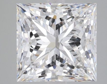 Lab Grown Diamond Lab-grown 4,09Ct E-VS1 Princess - GIA1458986660 1