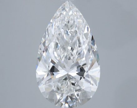 Lab Grown Diamond Lab-grown 5,05Ct D-VS1 Pear - IGILG762504897 1