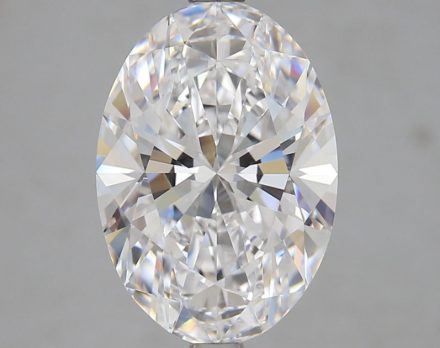 Lab Grown Diamond Lab-grown 4,19Ct D-VVS1 Oval - IGILG768619280 1