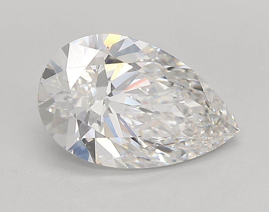 Lab Grown Diamond Lab-grown 2,29Ct F-VVS1 Pear - IGILG811655160 1
