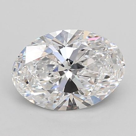 Lab Grown Diamond Lab-grown 3,34Ct D-IF Oval - IGILG732510186 1