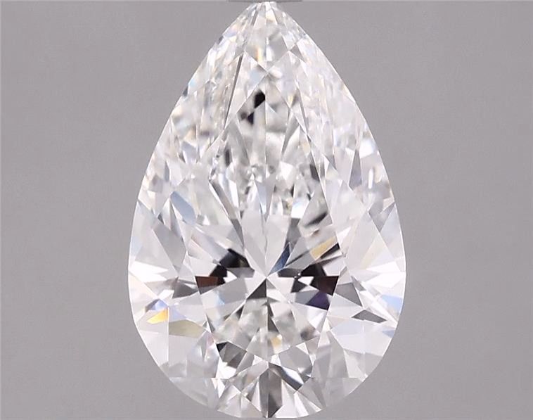 Lab Grown Diamond Lab-grown 3,74Ct F-VVS2 Pear - IGILG799698497 1