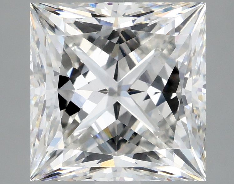 Lab Grown Diamond Lab-grown 3,79Ct F-VS1 Princess - IGILG645411818 1