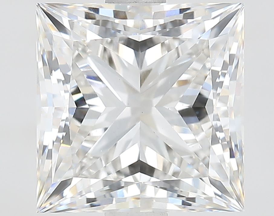 Lab Grown Diamond Lab-grown 2,64Ct F-VVS2 Princess - IGILG642469831 1