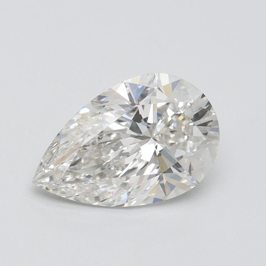 Lab Grown Diamond Lab-grown 2,1Ct G-VS1 Pear - IGILG578329334 1
