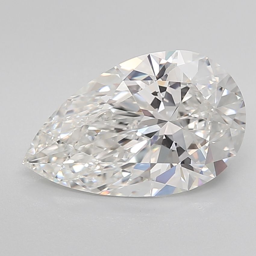 Lab Grown Diamond Lab-grown 3,03Ct F-IF Pear - IGILG642444370 1