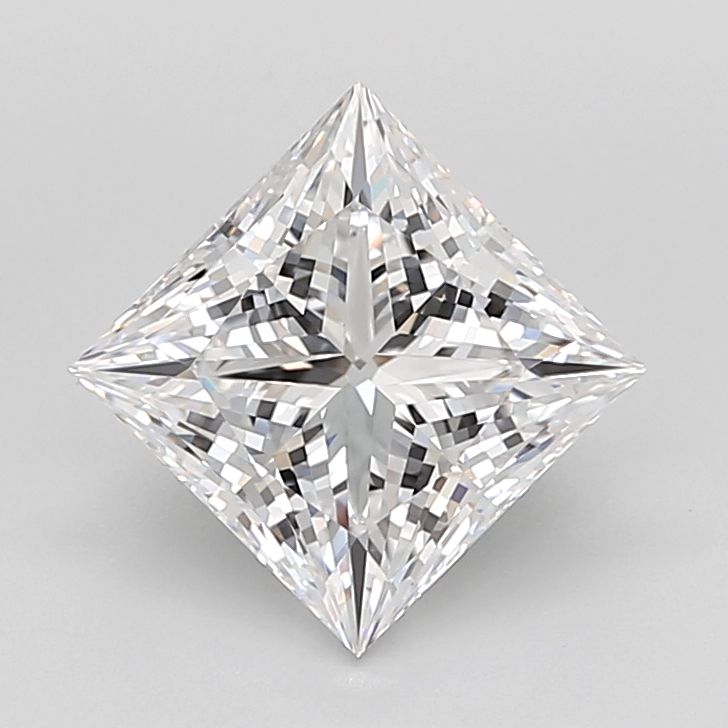 Lab Grown Diamond Lab-grown 3,87Ct D-VVS1 Princess - IGILG787661727 1
