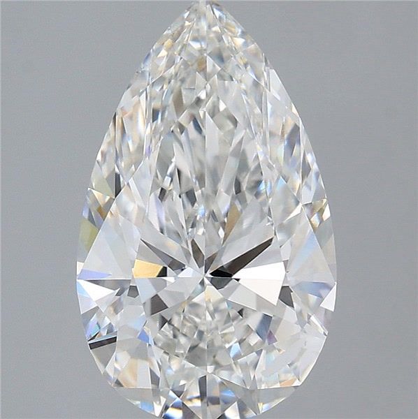 Lab Grown Diamond Lab-grown 3,51Ct F-VS1 Pear - IGILG792674623 1