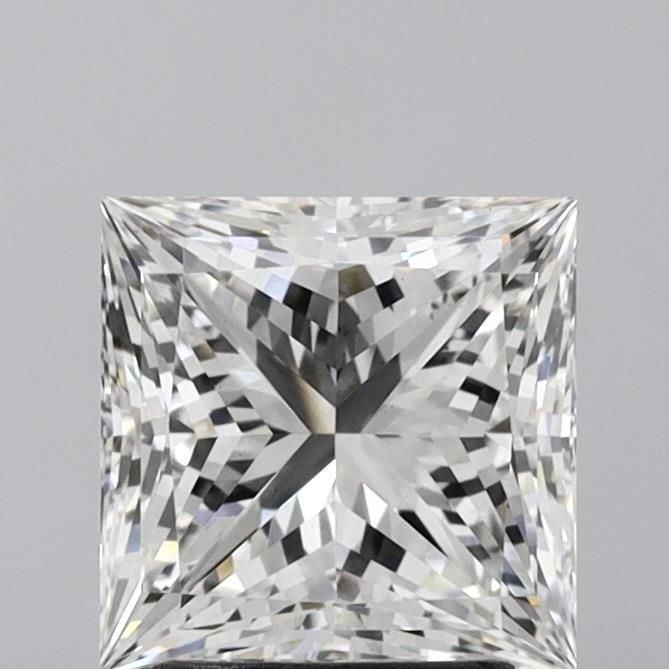 Lab Grown Diamond Lab-grown 2,71Ct F-VS1 Princess - IGILG608367252 1