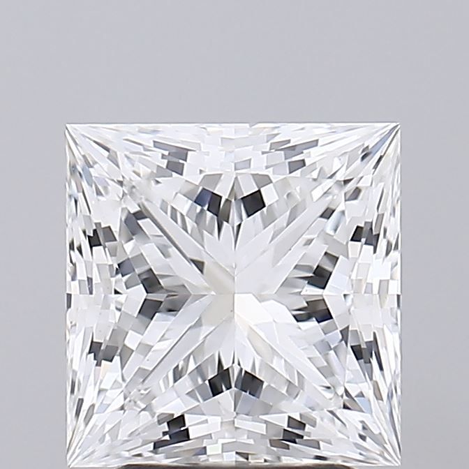 Lab Grown Diamond Lab-grown 2,92Ct D-VVS2 Princess - GIA7511916960 1