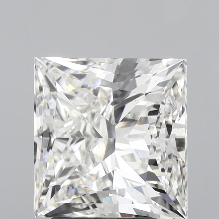 Lab Grown Diamond Lab-grown 2,94Ct F-VS2 Princess - IGILG588356101 1