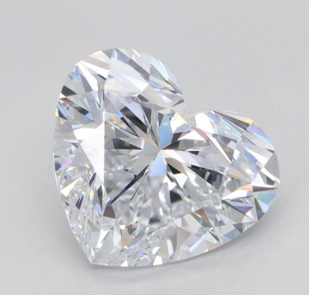 Lab Grown Diamond Lab-grown 4,38Ct E-VVS2 Heart - IGILG516239365 1