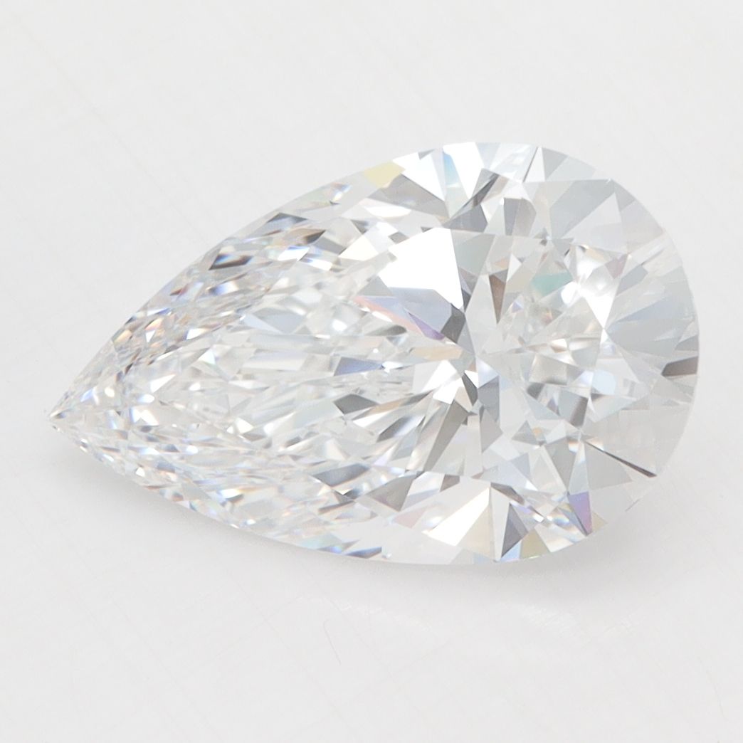 Lab Grown Diamond Lab-grown 3,07Ct D-IF Pear - IGILG681578287 1