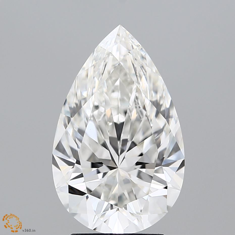 Lab Grown Diamond Lab-grown 3,14Ct G-VVS2 Pear - IGILG550237322