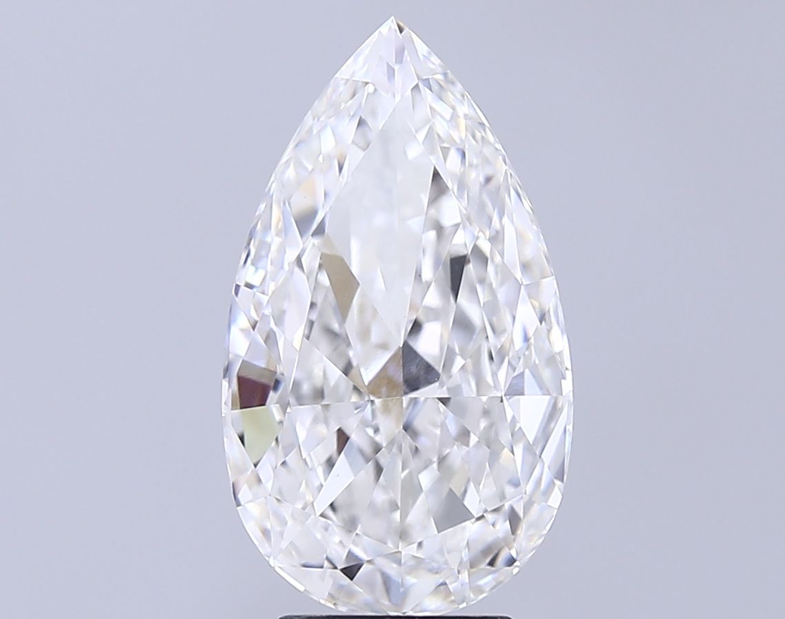 Lab Grown Diamond Lab-grown 5,05Ct F-VVS2 Pear - IGILG715596024 1