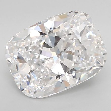 Lab Grown Diamond Lab-grown 3,28Ct D-IF Cushion - IGILG706576045 1