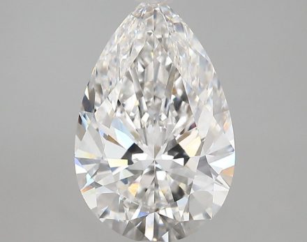 Lab Grown Diamond Lab-grown 4,11Ct F-VVS1 Pear - IGILG794649502 1
