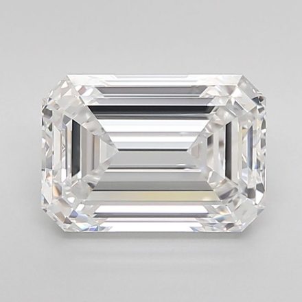 Lab Grown Diamond Lab-grown 3,2Ct D-IF Emerald - IGILG720556122 1