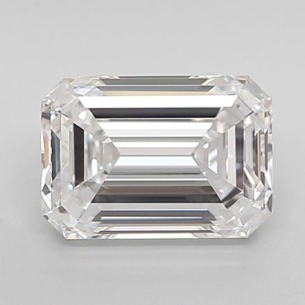 Lab Grown Diamond Lab-grown 3,04Ct D-IF Emerald - IGILG722507914 1