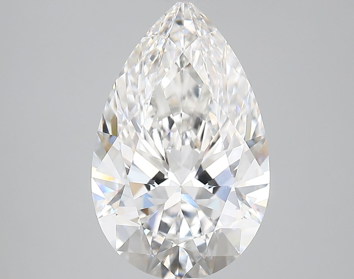Lab Grown Diamond Lab-grown 4,3Ct F-VVS1 Pear - IGILG809648775 1