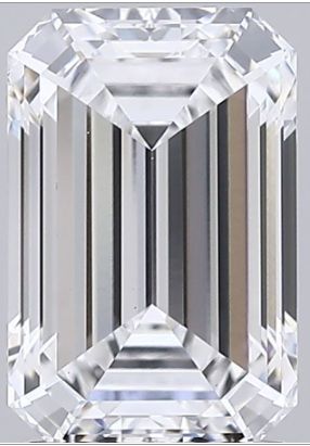 Lab Grown Diamond Lab-grown 2,04Ct D-VS1 Emerald - GIA6237693251