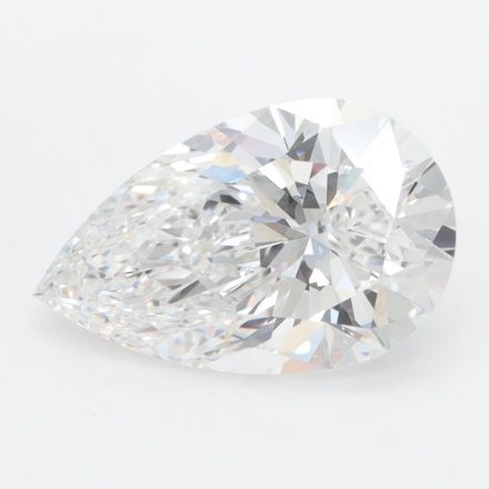 Lab Grown Diamond Lab-grown 3,08Ct D-IF Pear - IGILG754508833 1