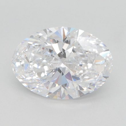 Lab Grown Diamond Lab-grown 3,02Ct D-VVS1 Oval - GIA3485700172 1