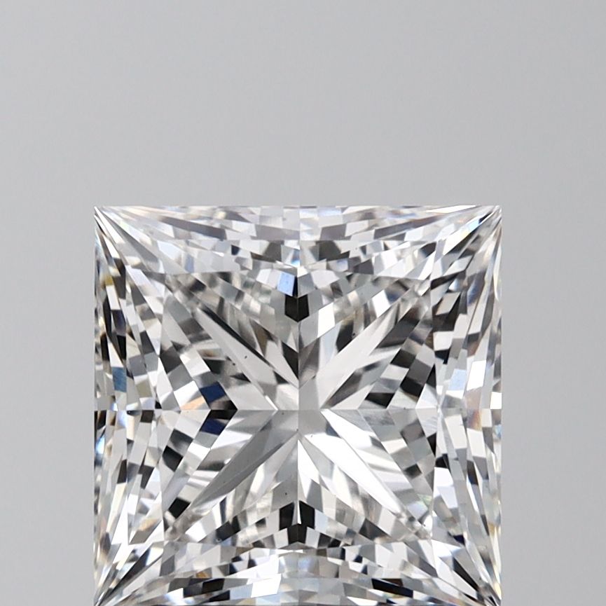 Lab Grown Diamond Lab-grown 3,96Ct F-VS1 Princess - IGILG650411234 1