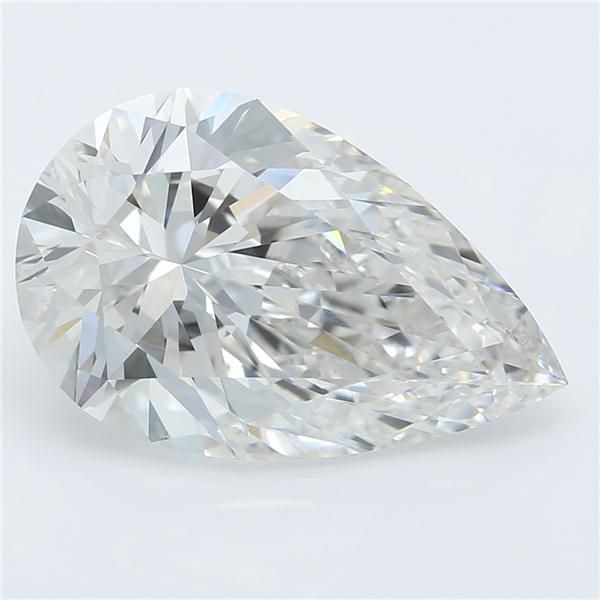 Lab Grown Diamond Lab-grown 2,77Ct G-VVS2 Pear - GIA7442941589 1