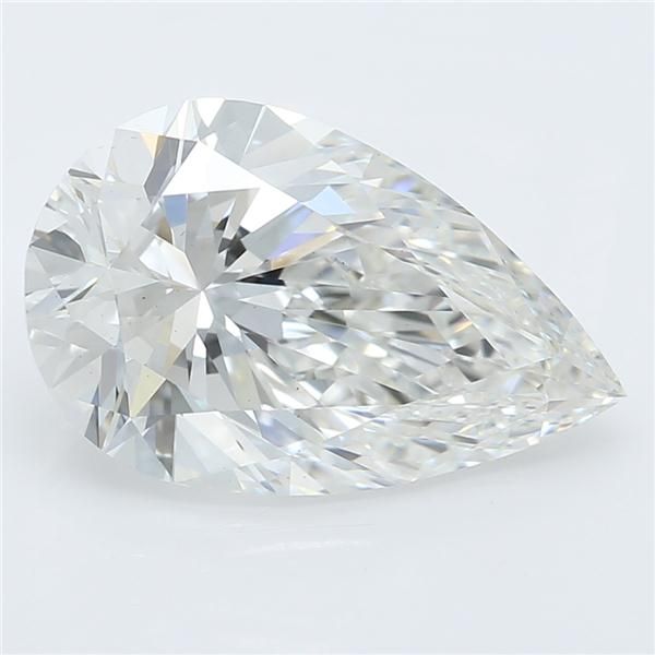 Lab Grown Diamond Lab-grown 2,1Ct G-VS1 Pear - GIA7446935214 1
