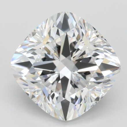 Lab Grown Diamond Lab-grown 3,71Ct D-IF Cushion - IGILG768631061 1
