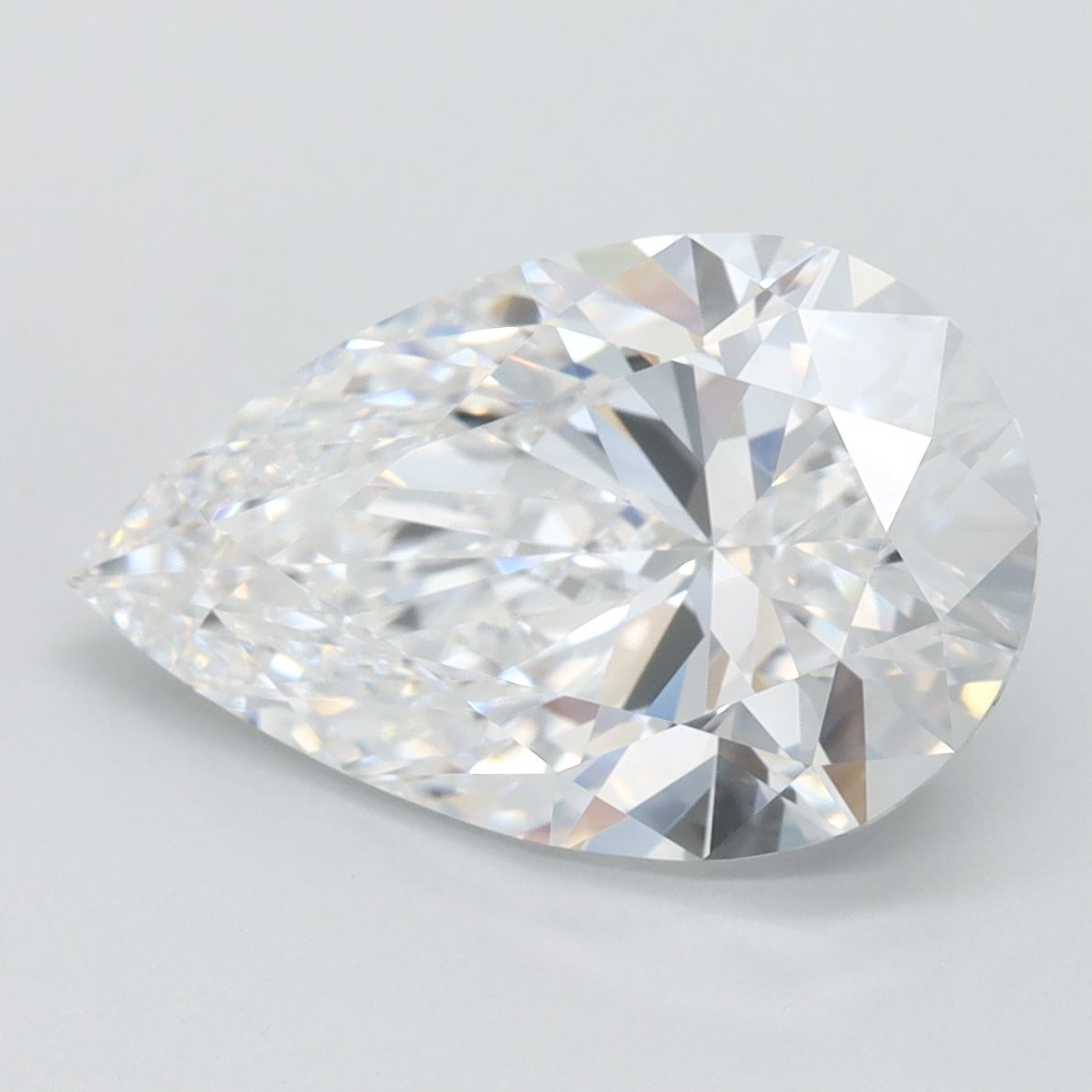 Lab Grown Diamond Lab-grown 3,05Ct D-IF Pear - IGILG772689681 1