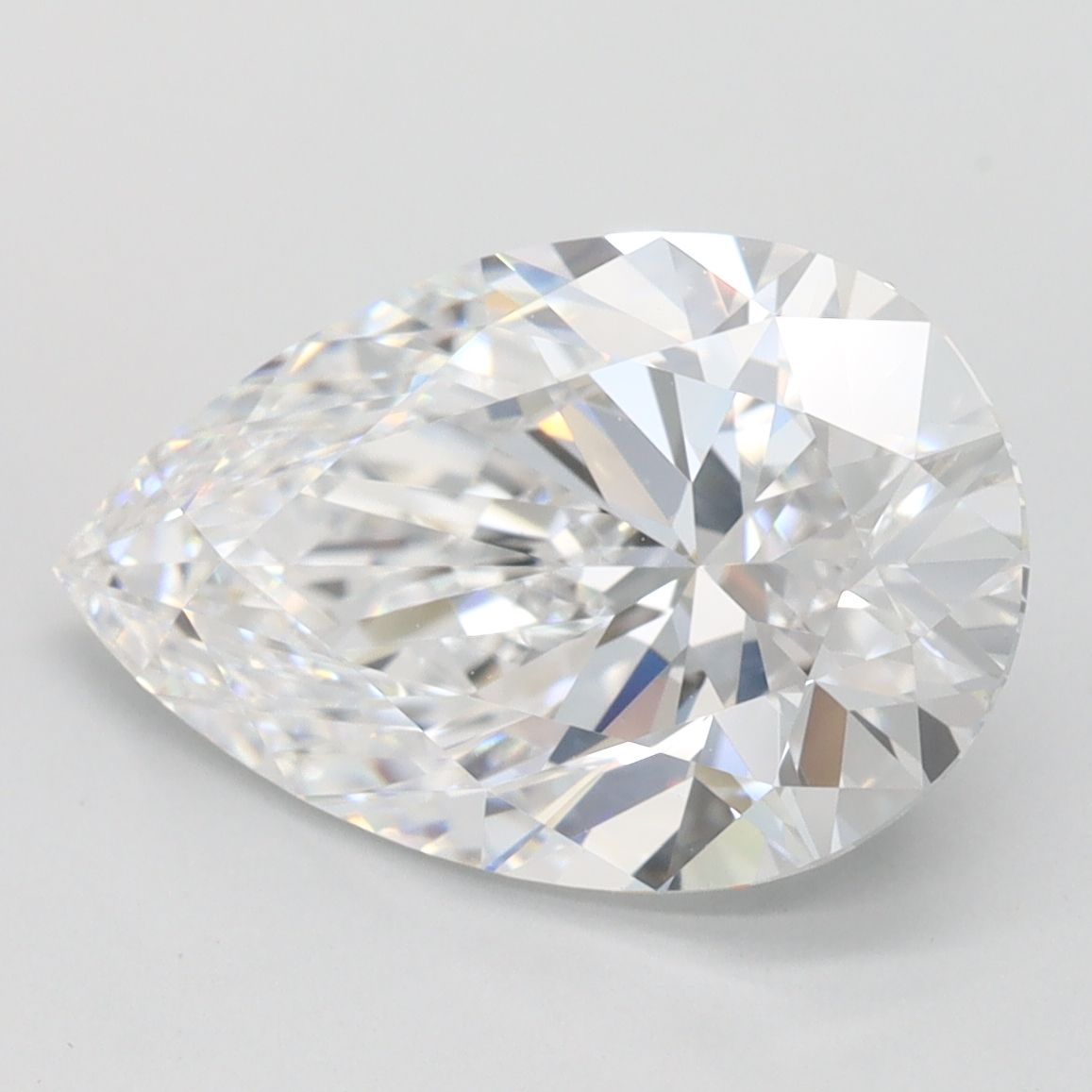 Lab Grown Diamond Lab-grown 3,18Ct D-IF Pear - IGILG768631066 1