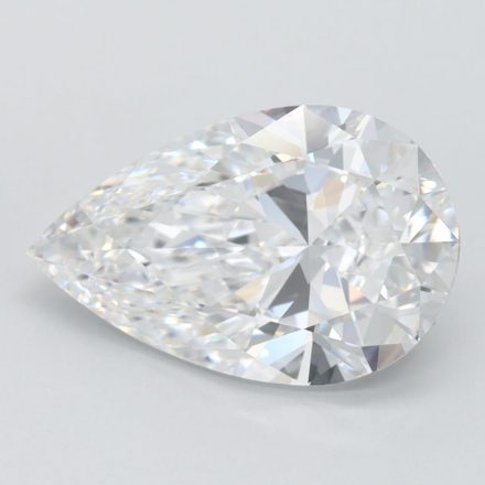 Lab Grown Diamond Lab-grown 3,01Ct D-IF Pear - IGILG772689680 1