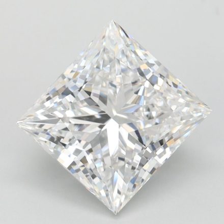 Lab Grown Diamond Lab-grown 3,12Ct D-IF Princess - IGILG768631067 1