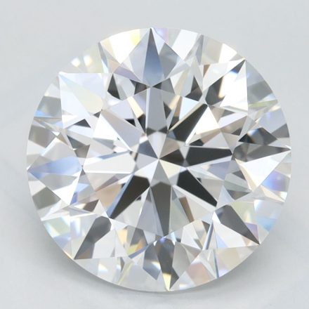 Lab Grown Diamond Lab-grown 3,71Ct D-VVS1 Round - GIA7536352593 1